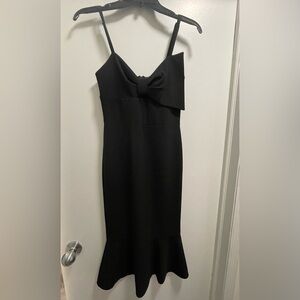 Black cocktail dress